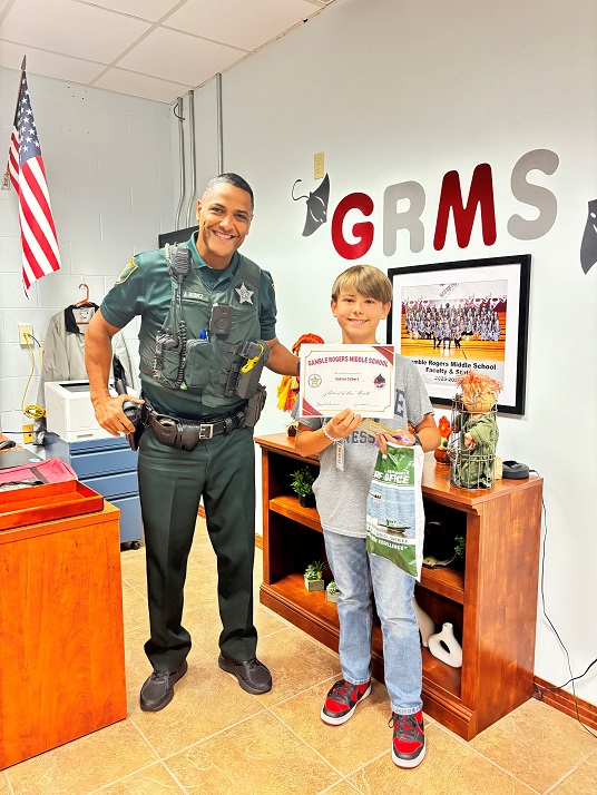 STUDENT OF THE MONTH